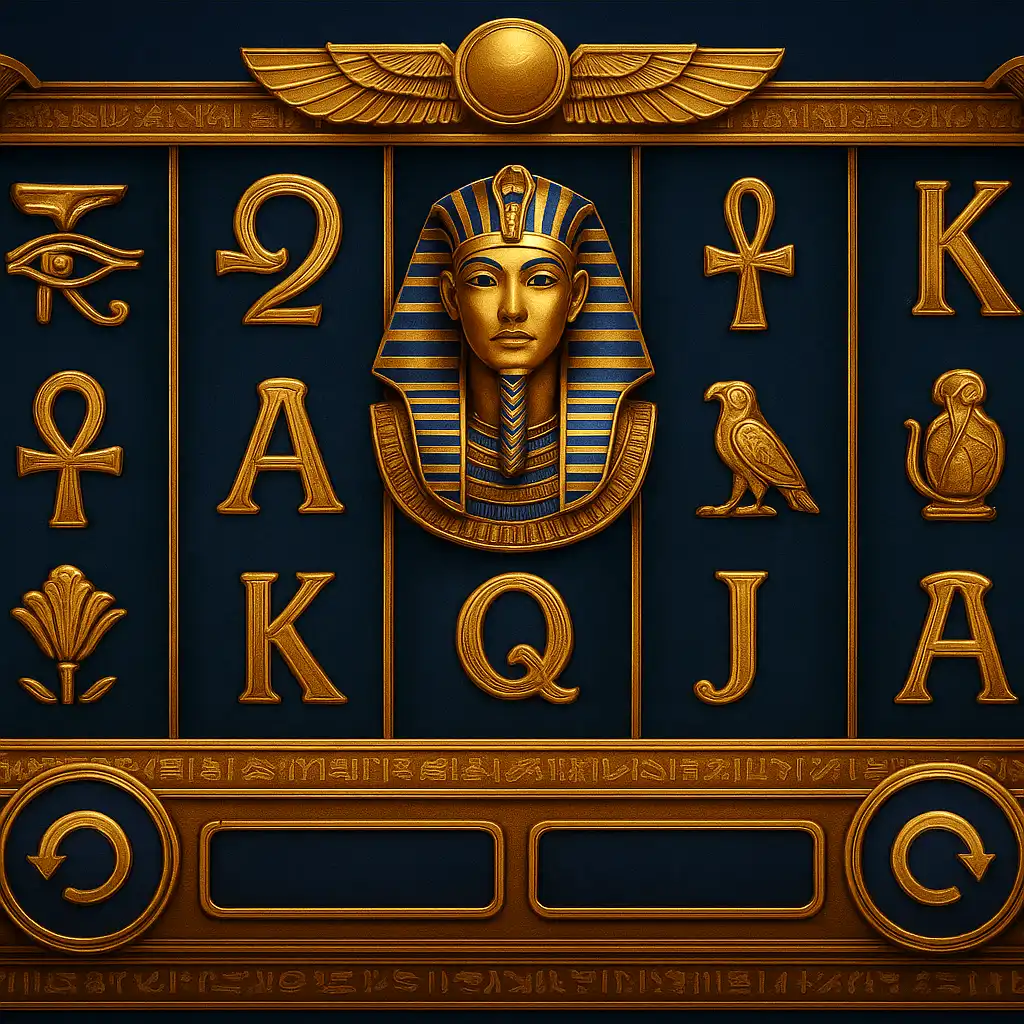 Ramses Book slot game screen