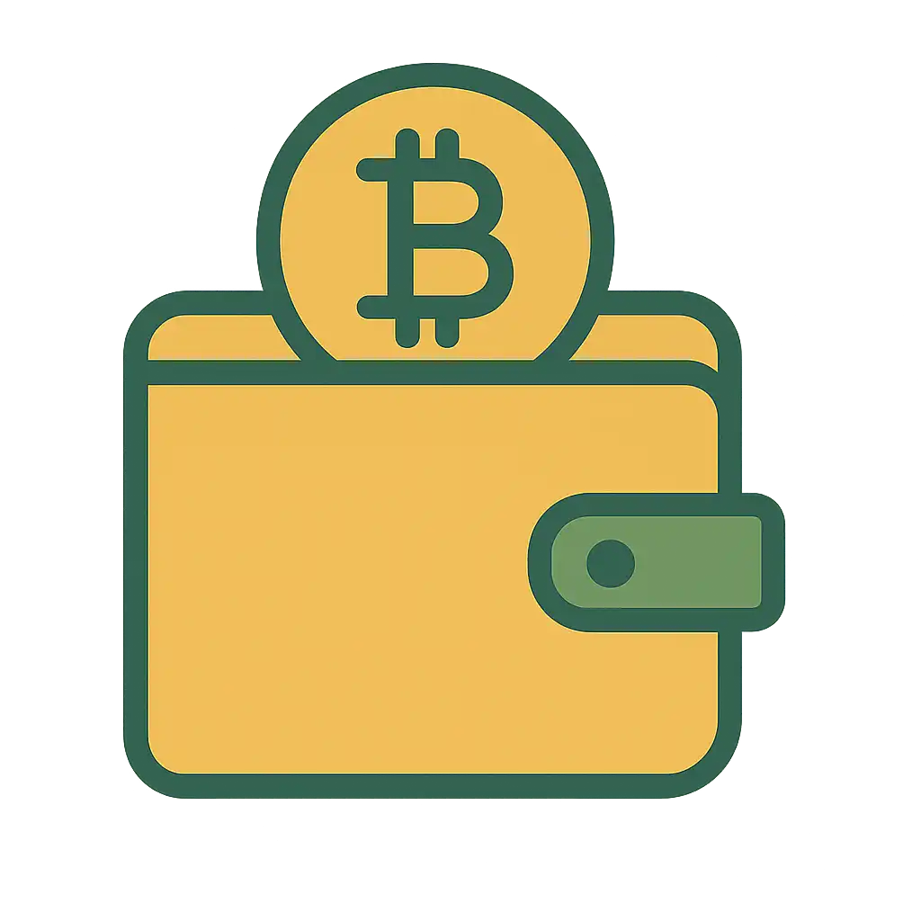 Crypto wallet icon